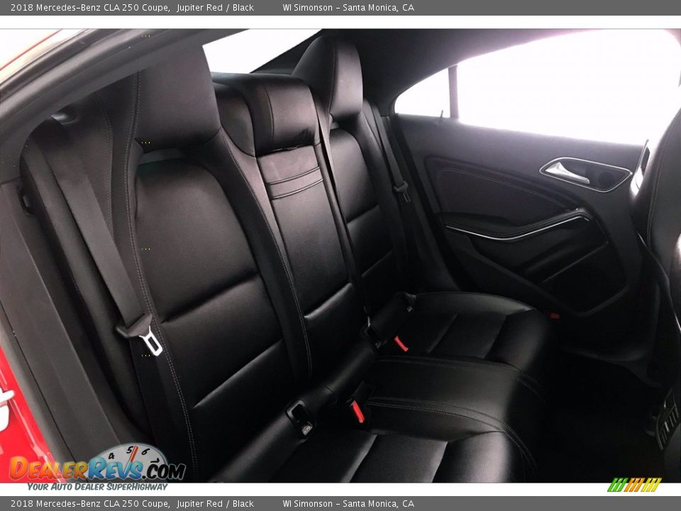 2018 Mercedes-Benz CLA 250 Coupe Jupiter Red / Black Photo #13