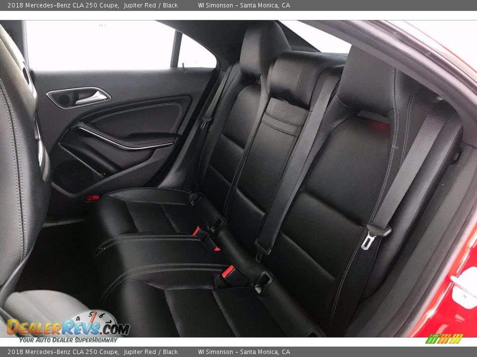 2018 Mercedes-Benz CLA 250 Coupe Jupiter Red / Black Photo #15