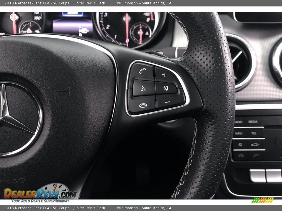 2018 Mercedes-Benz CLA 250 Coupe Jupiter Red / Black Photo #19