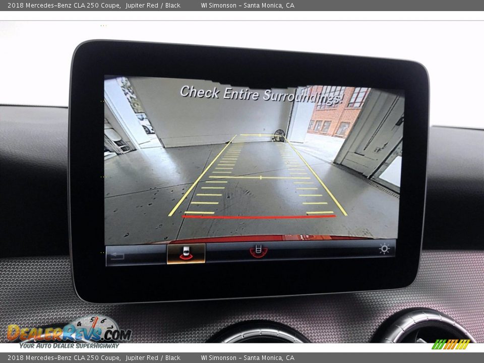 2018 Mercedes-Benz CLA 250 Coupe Jupiter Red / Black Photo #21