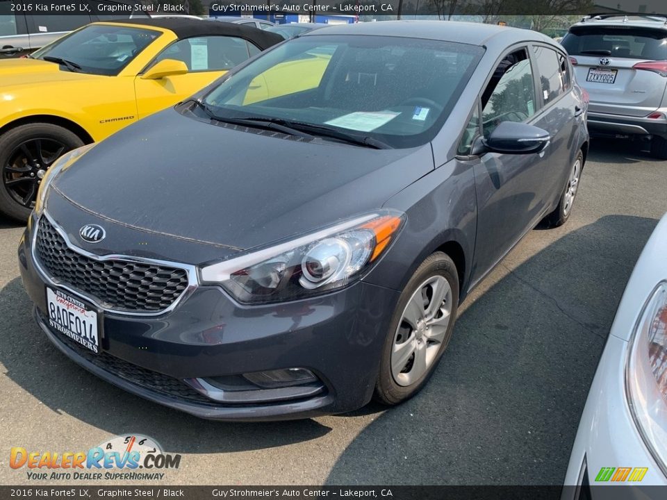 2016 Kia Forte5 LX Graphite Steel / Black Photo #5