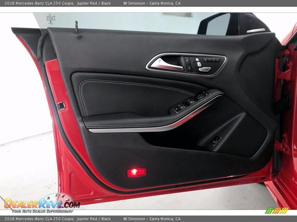 2018 Mercedes-Benz CLA 250 Coupe Jupiter Red / Black Photo #25