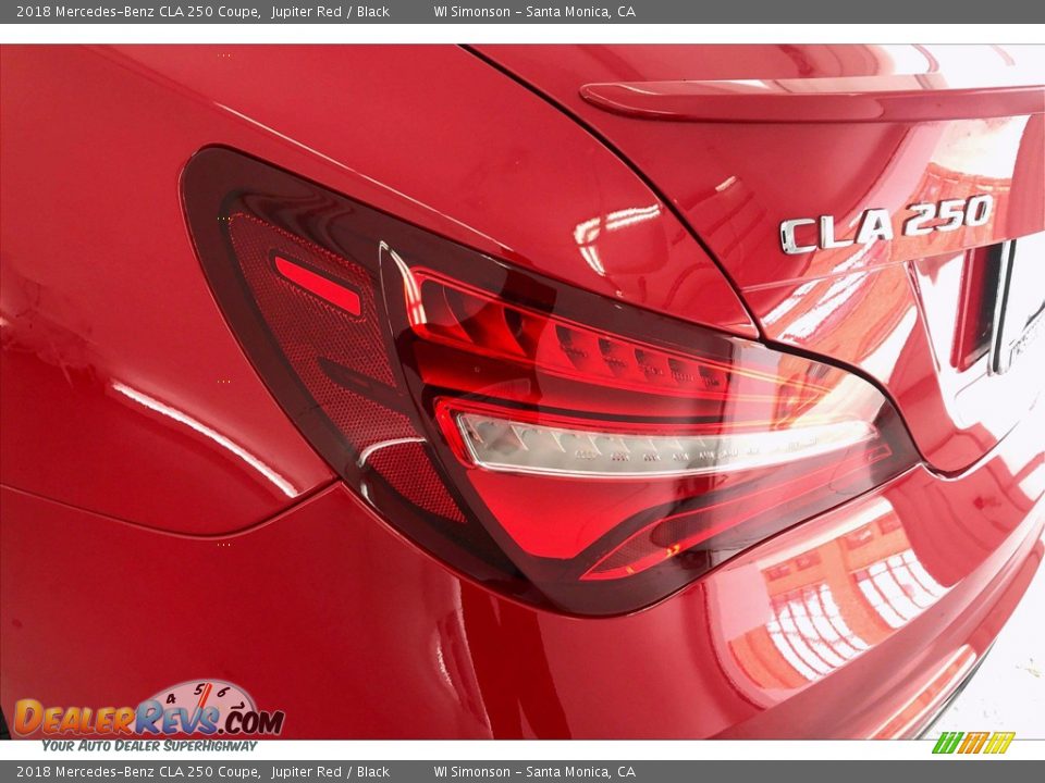 2018 Mercedes-Benz CLA 250 Coupe Jupiter Red / Black Photo #26