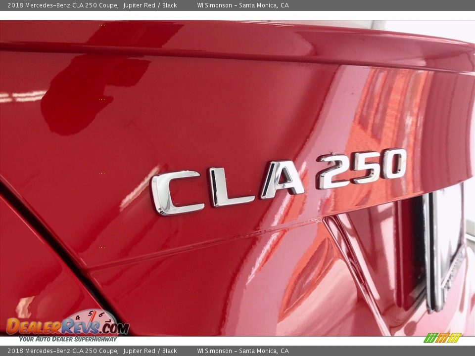 2018 Mercedes-Benz CLA 250 Coupe Jupiter Red / Black Photo #27