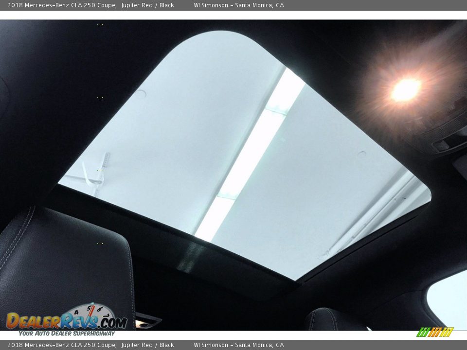 2018 Mercedes-Benz CLA 250 Coupe Jupiter Red / Black Photo #29