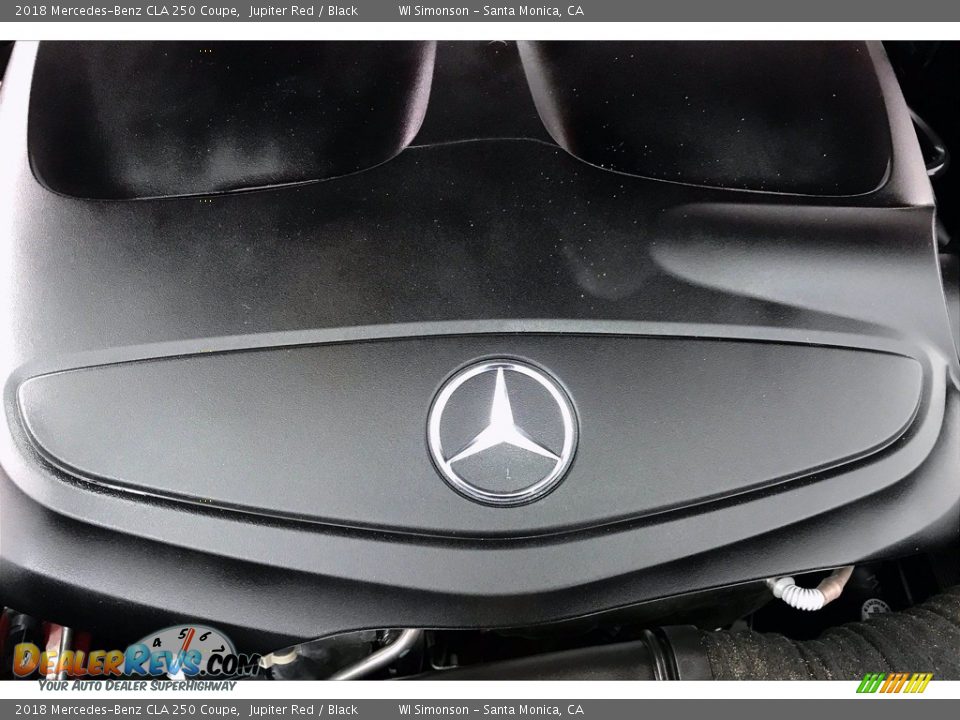 2018 Mercedes-Benz CLA 250 Coupe Jupiter Red / Black Photo #31