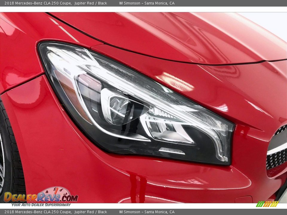 2018 Mercedes-Benz CLA 250 Coupe Jupiter Red / Black Photo #32