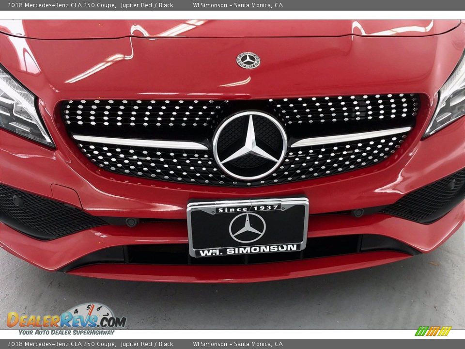 2018 Mercedes-Benz CLA 250 Coupe Jupiter Red / Black Photo #33