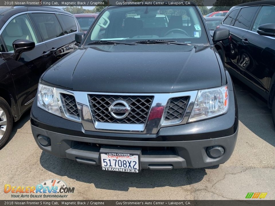 2018 Nissan Frontier S King Cab Magnetic Black / Graphite Photo #1