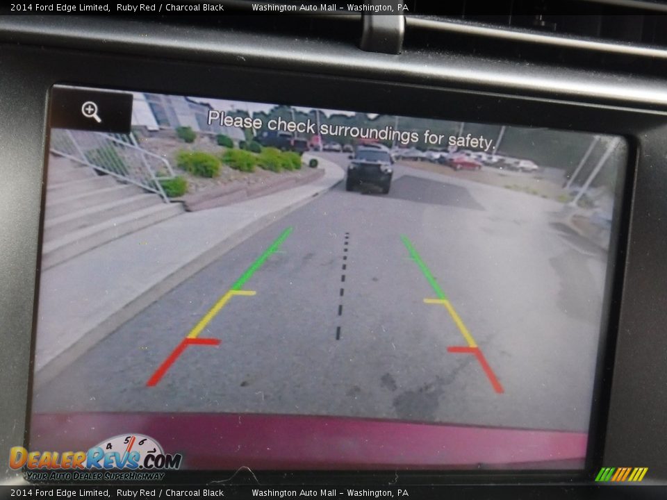 2014 Ford Edge Limited Ruby Red / Charcoal Black Photo #5