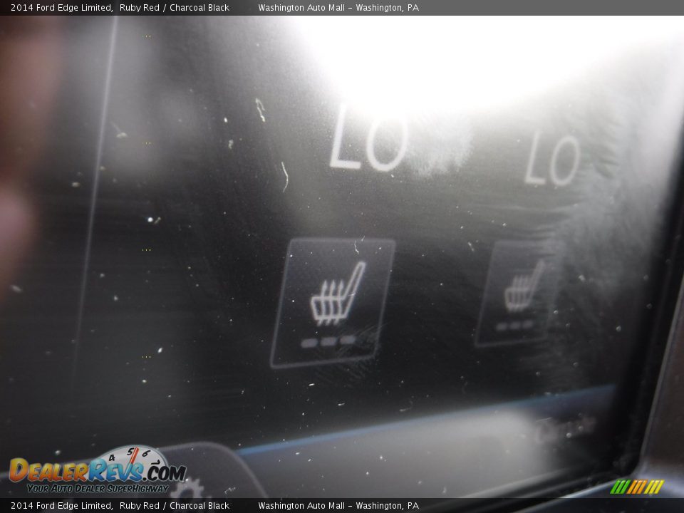 2014 Ford Edge Limited Ruby Red / Charcoal Black Photo #6