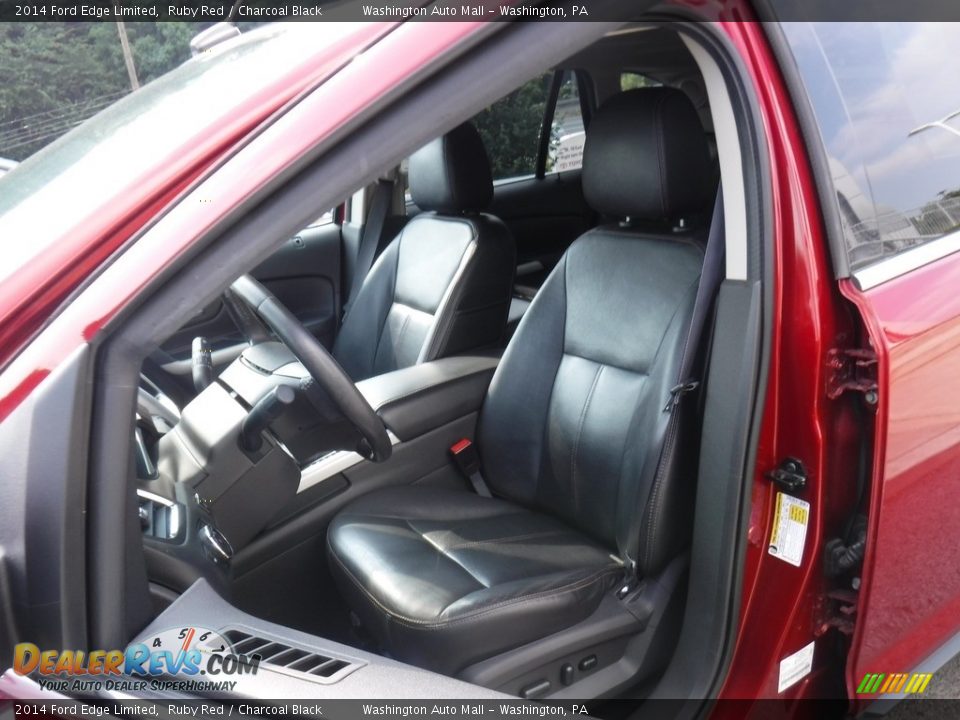 2014 Ford Edge Limited Ruby Red / Charcoal Black Photo #15