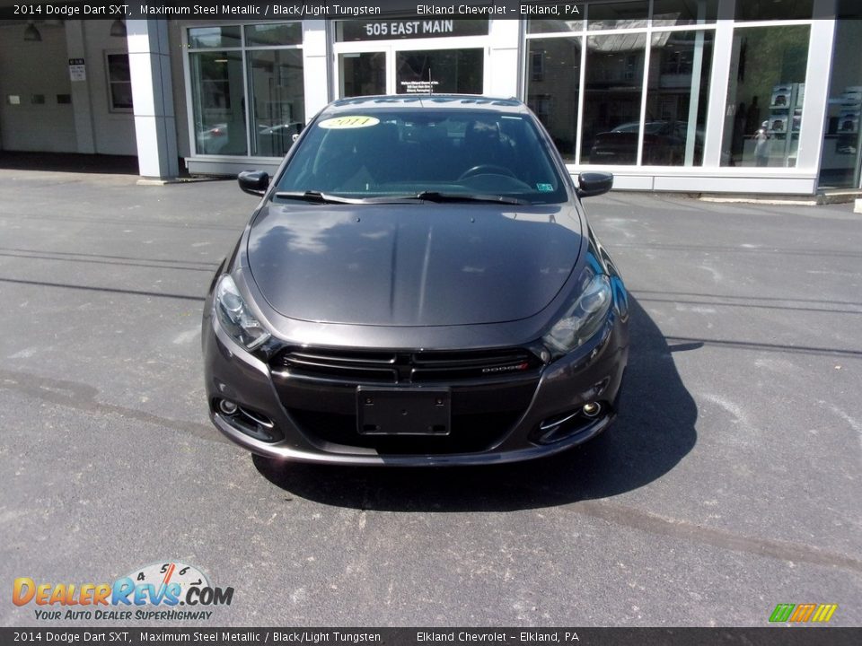 2014 Dodge Dart SXT Maximum Steel Metallic / Black/Light Tungsten Photo #3