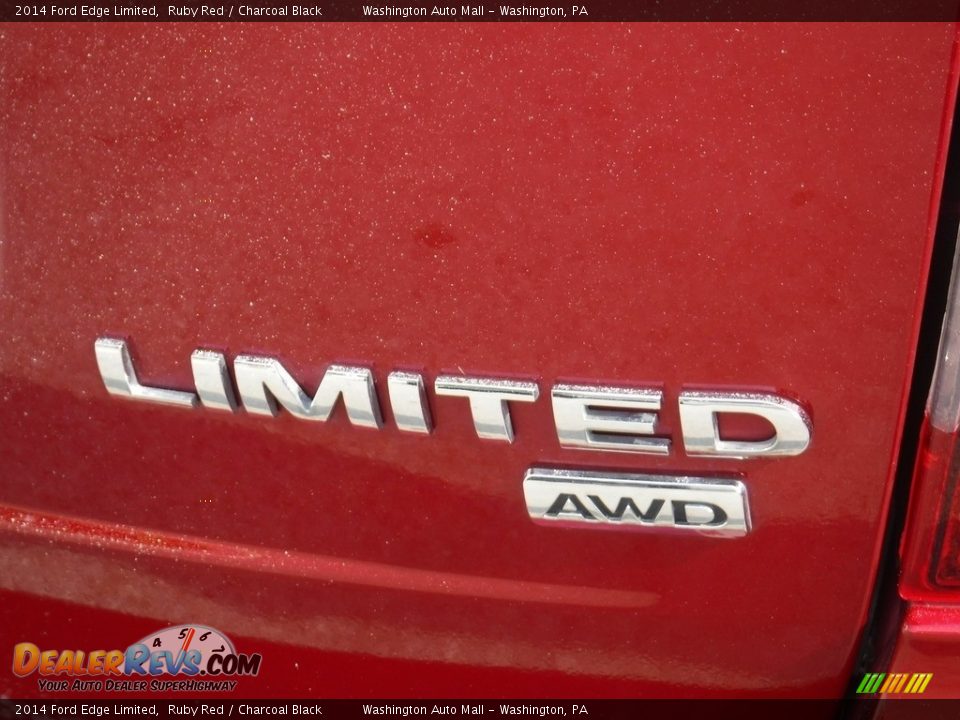 2014 Ford Edge Limited Ruby Red / Charcoal Black Photo #19
