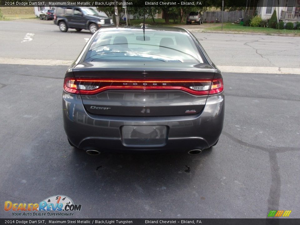 2014 Dodge Dart SXT Maximum Steel Metallic / Black/Light Tungsten Photo #6