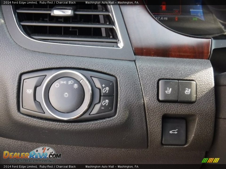 2014 Ford Edge Limited Ruby Red / Charcoal Black Photo #20