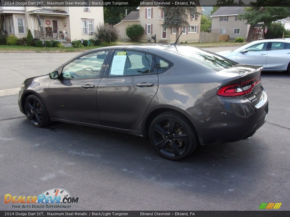 2014 Dodge Dart SXT Maximum Steel Metallic / Black/Light Tungsten Photo #7