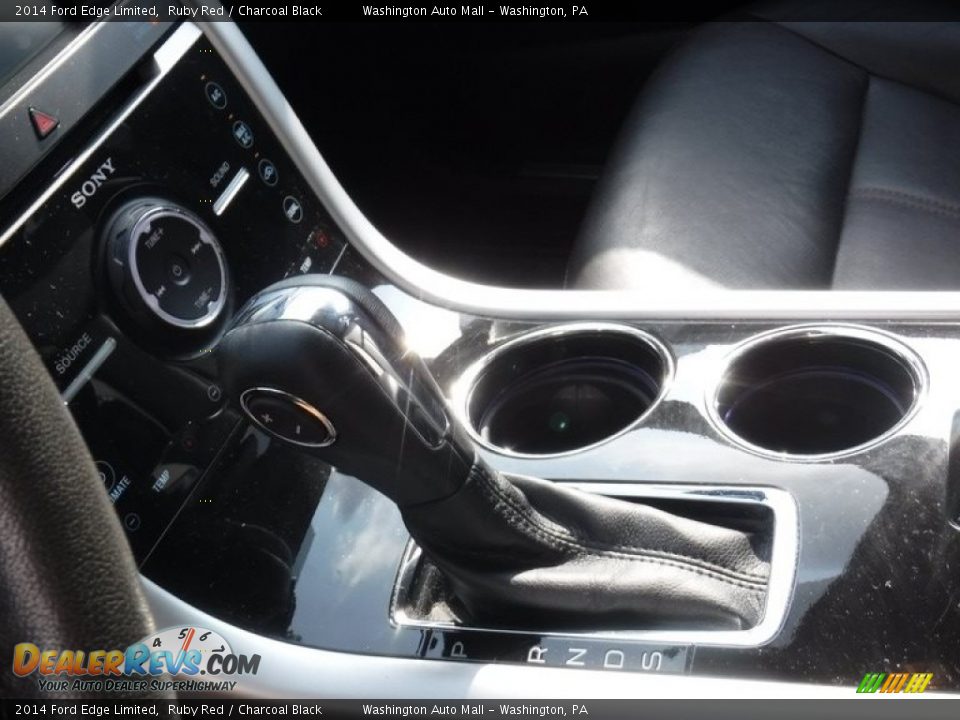2014 Ford Edge Limited Ruby Red / Charcoal Black Photo #21