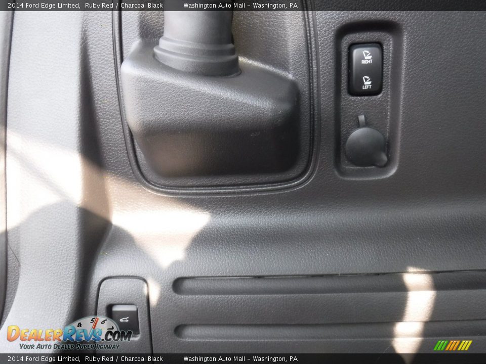 2014 Ford Edge Limited Ruby Red / Charcoal Black Photo #25