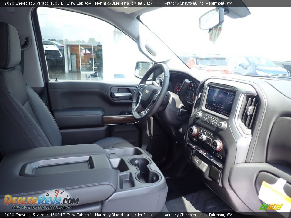 2020 Chevrolet Silverado 1500 LT Crew Cab 4x4 Northsky Blue Metallic / Jet Black Photo #9