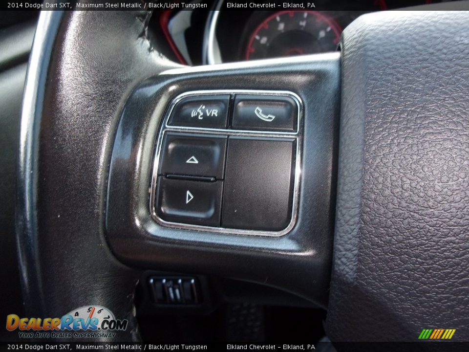 2014 Dodge Dart SXT Maximum Steel Metallic / Black/Light Tungsten Photo #19