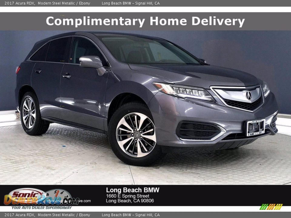 2017 Acura RDX Modern Steel Metallic / Ebony Photo #1