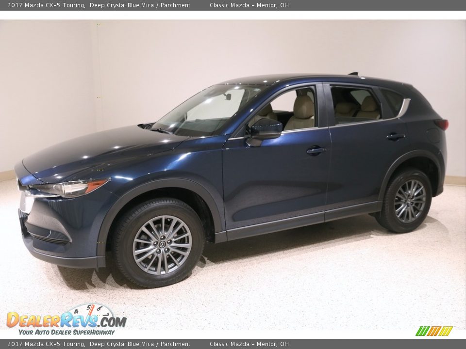 Deep Crystal Blue Mica 2017 Mazda CX-5 Touring Photo #3