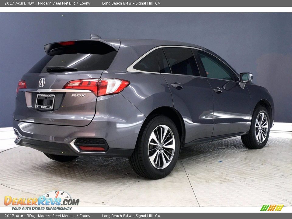 2017 Acura RDX Modern Steel Metallic / Ebony Photo #13