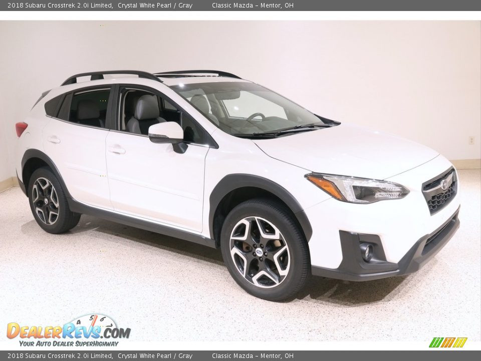 Crystal White Pearl 2018 Subaru Crosstrek 2.0i Limited Photo #1