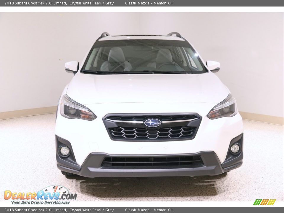 2018 Subaru Crosstrek 2.0i Limited Crystal White Pearl / Gray Photo #2