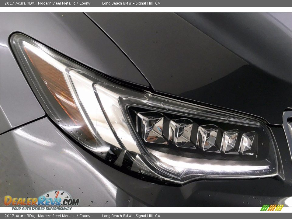 2017 Acura RDX Modern Steel Metallic / Ebony Photo #26