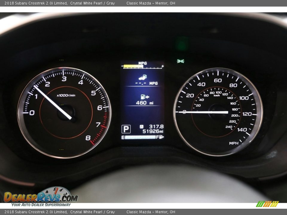 2018 Subaru Crosstrek 2.0i Limited Gauges Photo #8