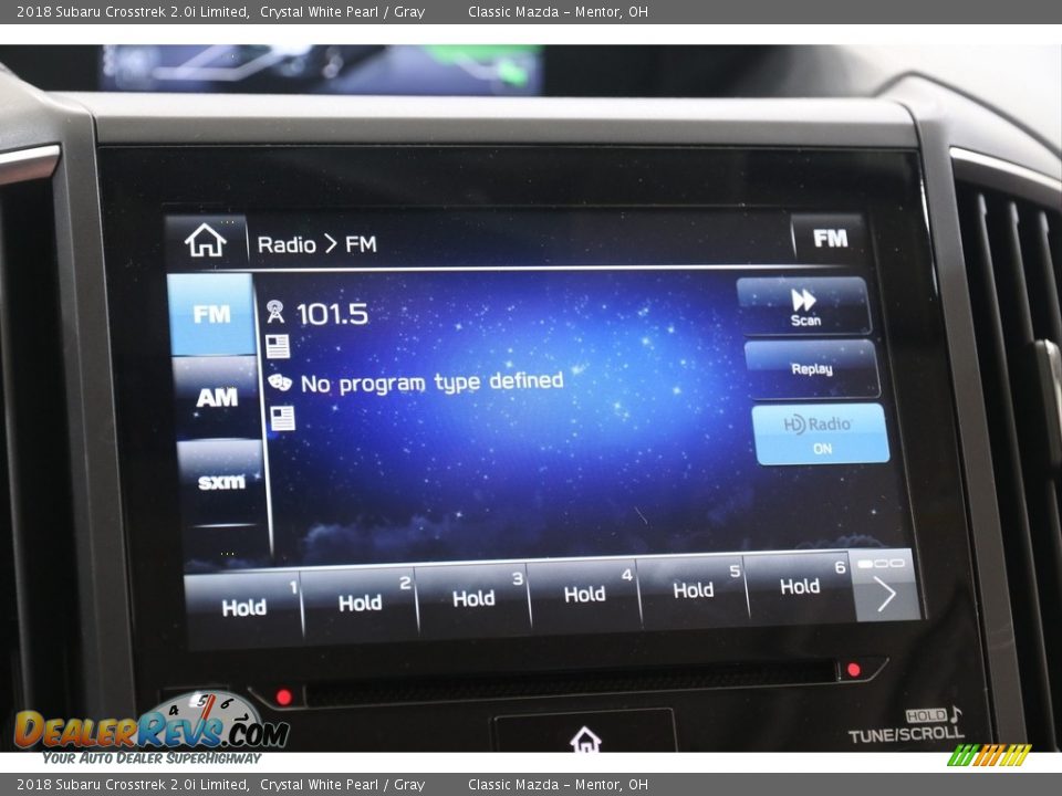 2018 Subaru Crosstrek 2.0i Limited Crystal White Pearl / Gray Photo #11