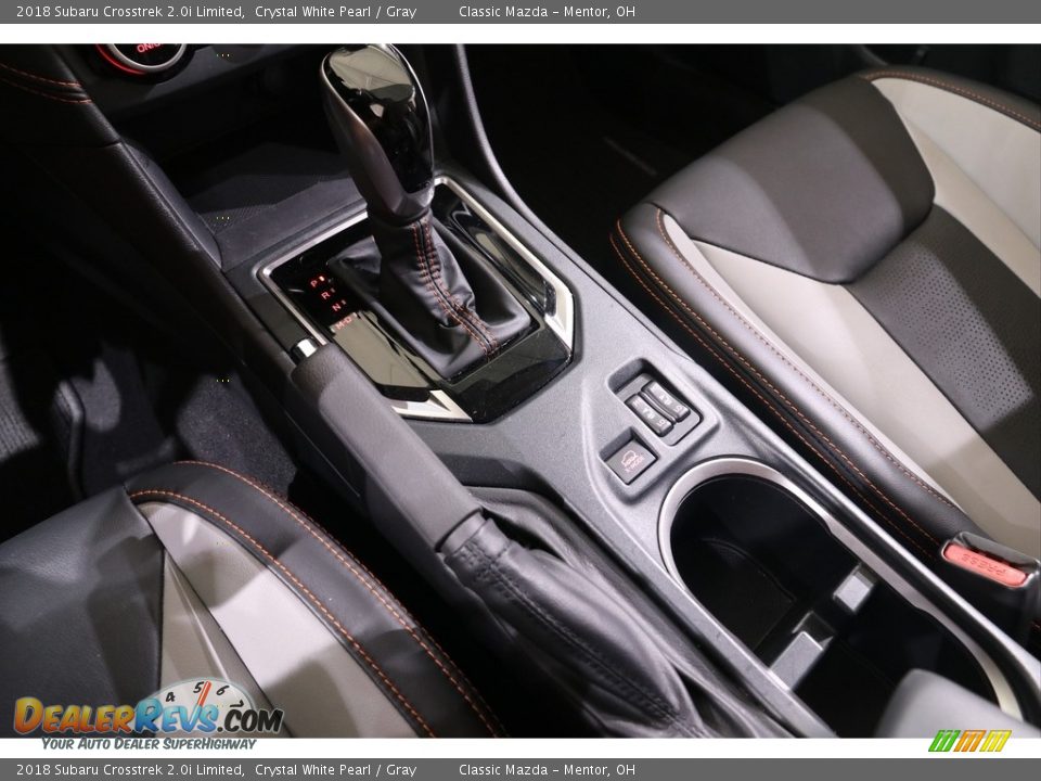 2018 Subaru Crosstrek 2.0i Limited Crystal White Pearl / Gray Photo #14