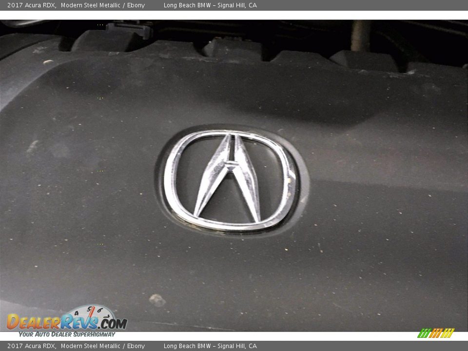2017 Acura RDX Modern Steel Metallic / Ebony Photo #35
