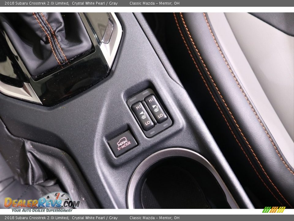 2018 Subaru Crosstrek 2.0i Limited Crystal White Pearl / Gray Photo #15