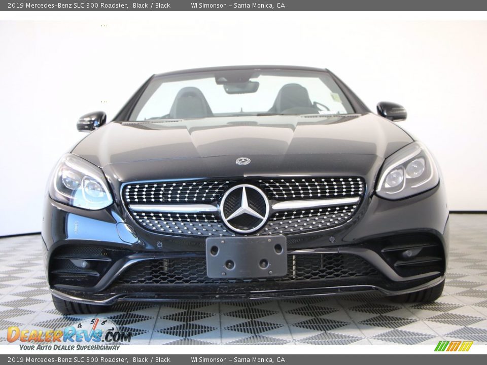 2019 Mercedes-Benz SLC 300 Roadster Black / Black Photo #4