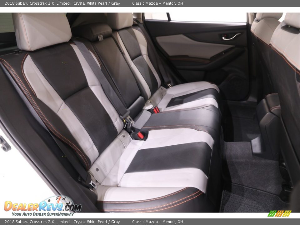 Rear Seat of 2018 Subaru Crosstrek 2.0i Limited Photo #17