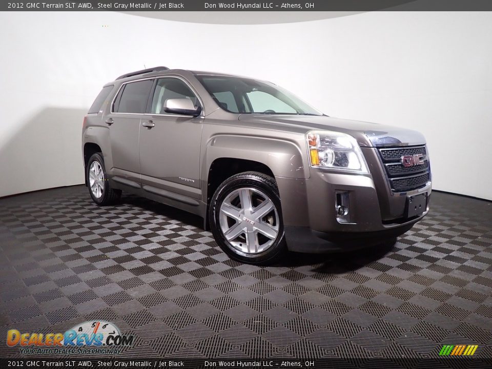 2012 GMC Terrain SLT AWD Steel Gray Metallic / Jet Black Photo #2