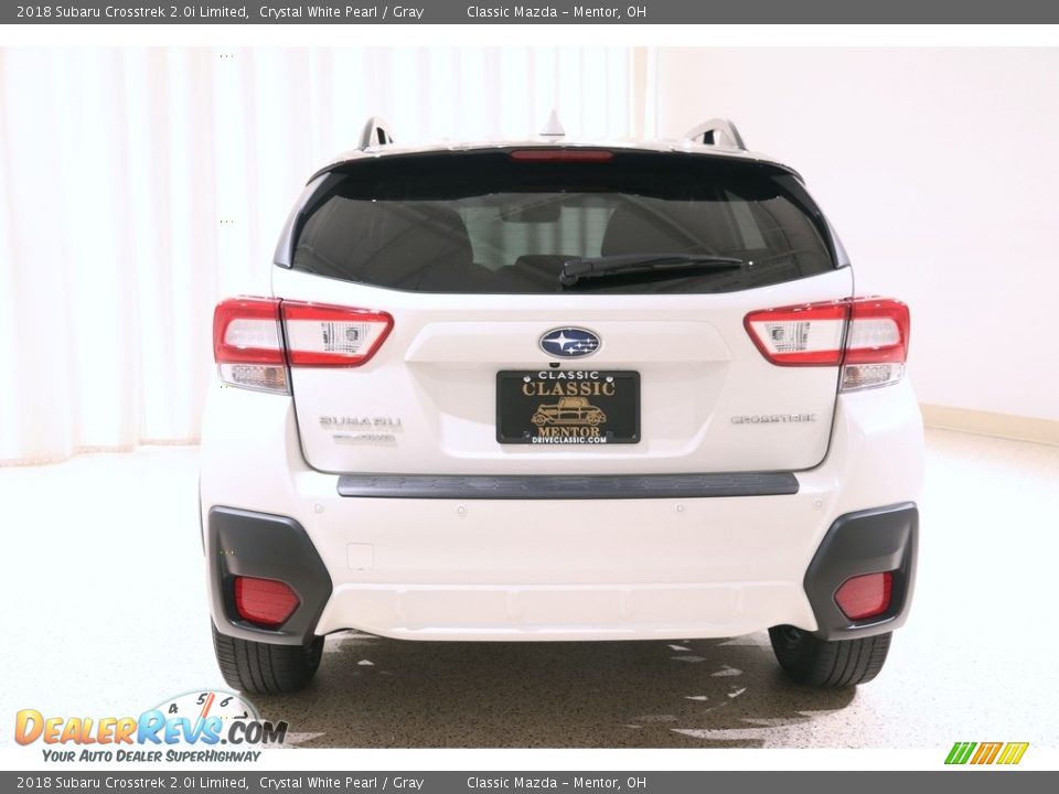 2018 Subaru Crosstrek 2.0i Limited Crystal White Pearl / Gray Photo #19