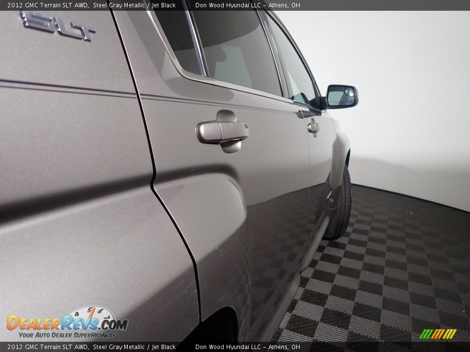 2012 GMC Terrain SLT AWD Steel Gray Metallic / Jet Black Photo #8