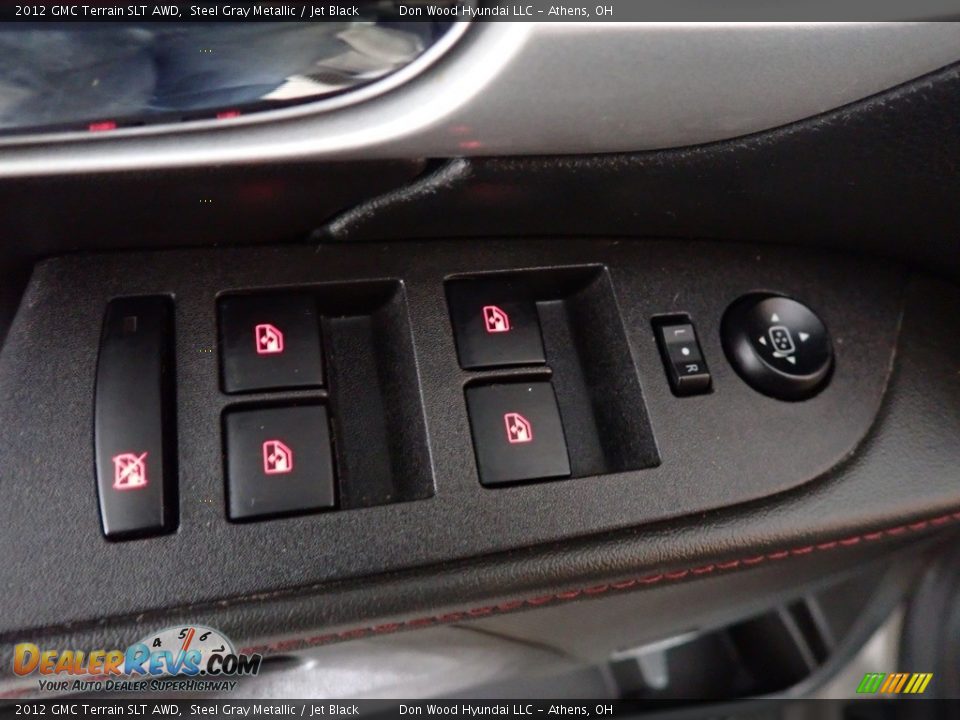 2012 GMC Terrain SLT AWD Steel Gray Metallic / Jet Black Photo #17