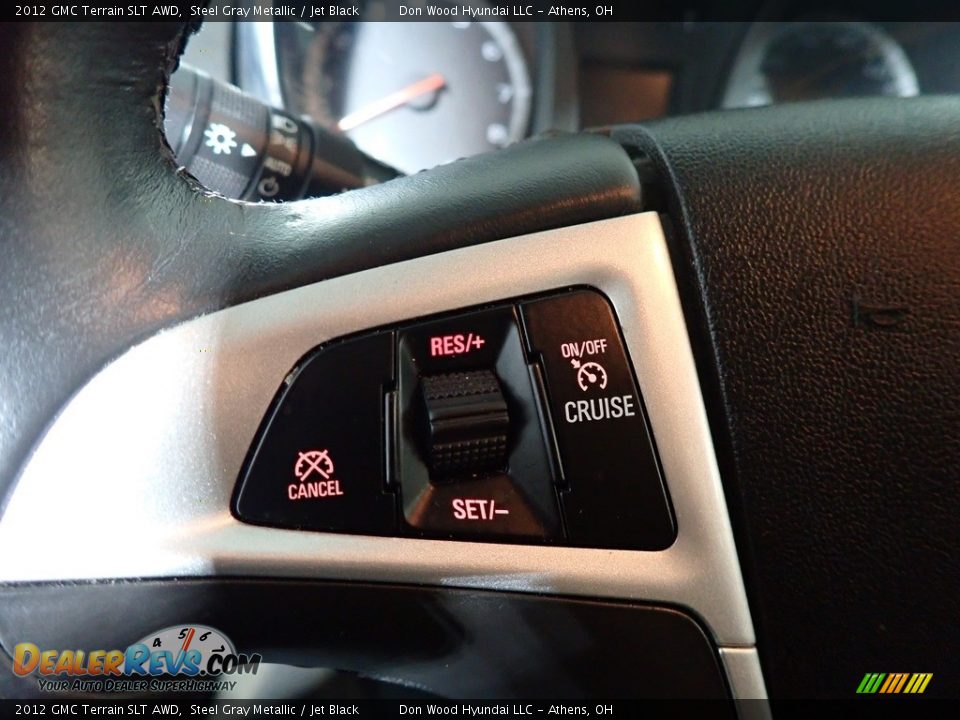 2012 GMC Terrain SLT AWD Steel Gray Metallic / Jet Black Photo #18