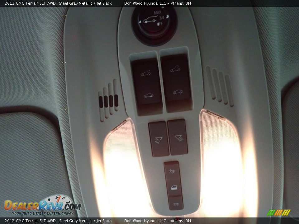 2012 GMC Terrain SLT AWD Steel Gray Metallic / Jet Black Photo #22