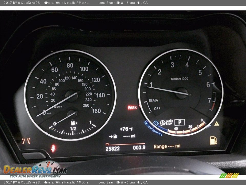 2017 BMW X1 xDrive28i Mineral White Metallic / Mocha Photo #19