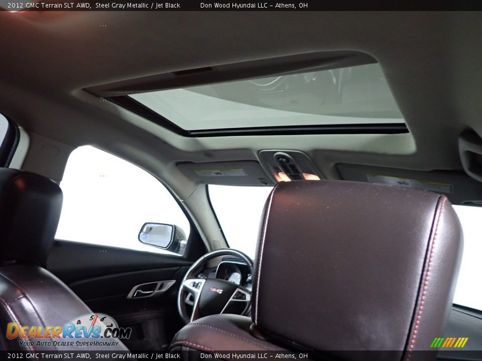2012 GMC Terrain SLT AWD Steel Gray Metallic / Jet Black Photo #30