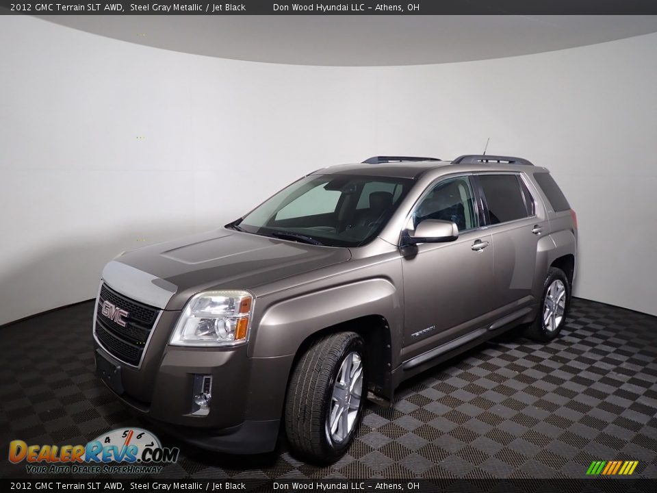 2012 GMC Terrain SLT AWD Steel Gray Metallic / Jet Black Photo #31