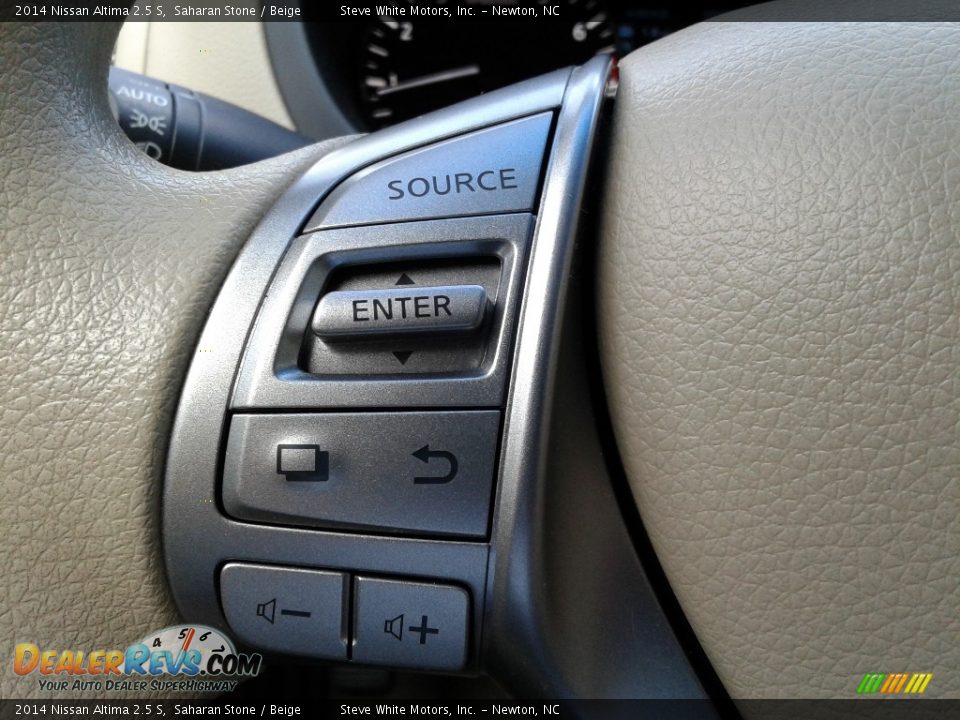 2014 Nissan Altima 2.5 S Saharan Stone / Beige Photo #17