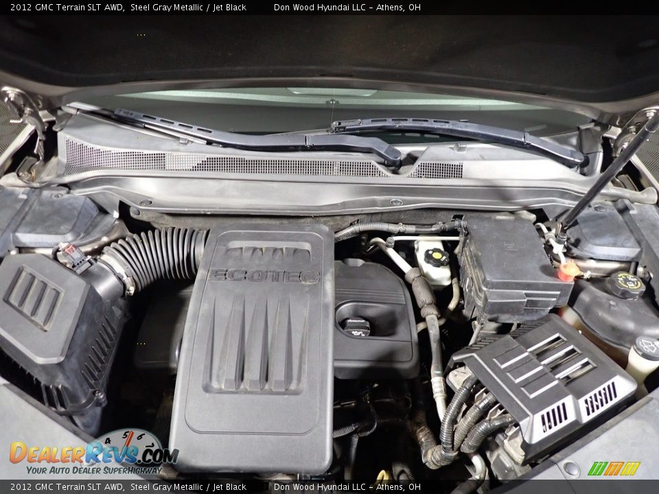 2012 GMC Terrain SLT AWD Steel Gray Metallic / Jet Black Photo #35