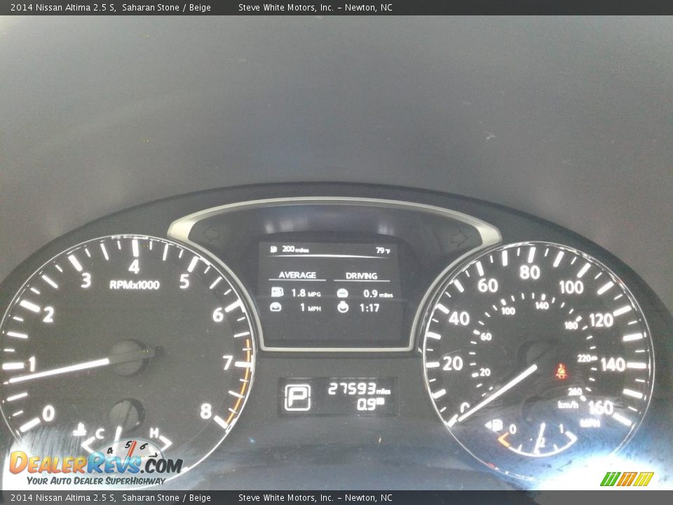 2014 Nissan Altima 2.5 S Saharan Stone / Beige Photo #19